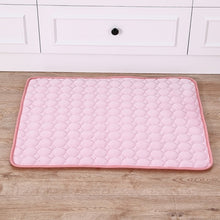 Load image into Gallery viewer, Pet Pad Summer Cooling Mat Dog Beds Mats Blue Pet Ice Pad Cool  Cold Silk Moisture-Proof  Cooler Mattress Cushion Puppy Sleeping
